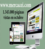 Mercacei recibe 1.345.000 visitas a su página web en octubre
