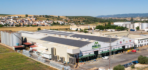 Migasa apuesta por el autoconsumo gracias a su nueva instalación fotovoltaica de su planta de Córdoba