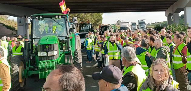 Asaja, COAG y UPA convocarán actos de protesta en Madrid el próximo 26 de febrero