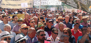 Los olivareros retomarán el calendario de protestas por los bajos precios