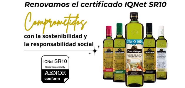 Oleoestepa renueva el certificado del Sistema de Gestión de la Responsabilidad Social