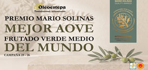 Oleoestepa obtiene el Primer Premio Mario Solinas en la categoría Frutado Verde Medio