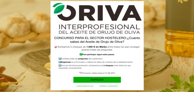 Oriva y Hostelería de España promocionan el aceite de orujo de oliva en las cocinas profesionales