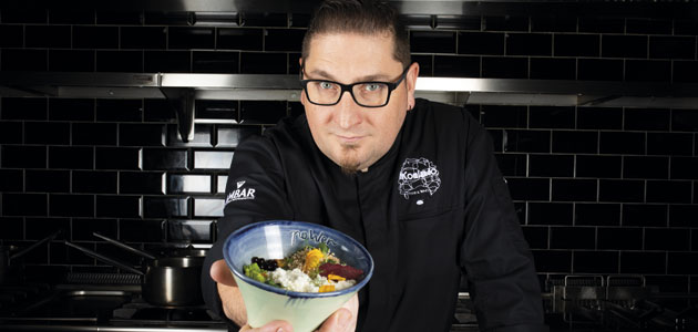 Periko Ortega, chef: 'La mejor experiencia en la vida es comer y beber, y si es con AOVE mucho mejor'