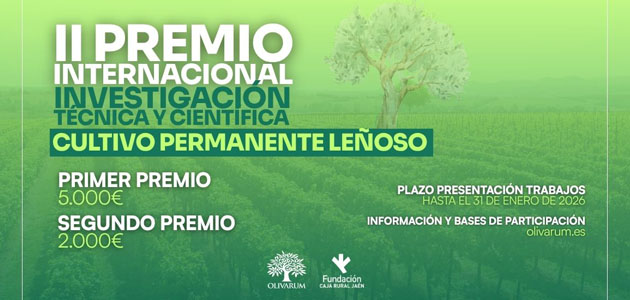 Convocado el Premio Internacional de Investigación en el Cultivo Permanente Leñoso