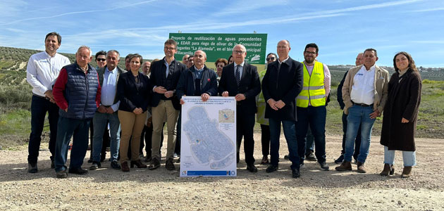 La Junta de Andalucía invierte 1,5 millones de euros en un proyecto de reutilización de aguas regeneradas para riego de olivar