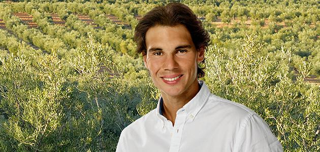 Rafa Nadal: 'Ya sea en Shanghai o en España, allí donde esté, siempre busco aceitunas o aceite de oliva virgen extra'