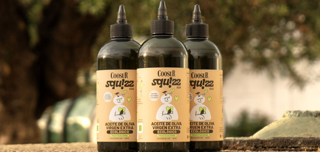 Coosur Squizz lanza una referencia de aceite de oliva virgen extra ecológico