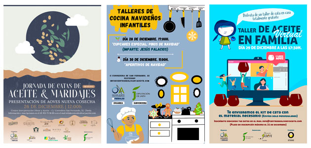 La Navidad llega al Centro 'Olivar y Aceite': talleres de cocina y catas de AOVE