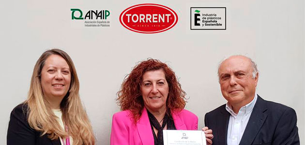 Grupo Torrent logra el Sello de ANAIP de 'Industria de Plásticos Española y Sostenible'