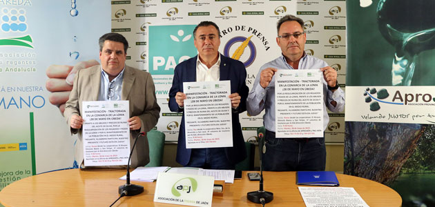 Más de 1.000 tractores se manifestarán en Úbeda para pedir soluciones al precio del aceite de oliva y a la regularización de regadíos
