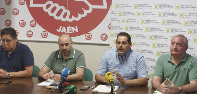 Sindicatos y cooperativas de Jaén reclaman medidas excepcionales para la próxima campaña de aceite de oliva