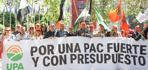 Agricultores reclaman en Madrid una PAC fuerte y con presupuesto