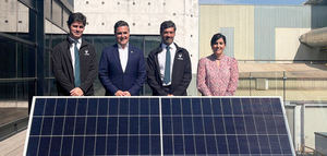 Inaugurada la planta fotovoltaica de autoconsumo de Vidrala en Llodio