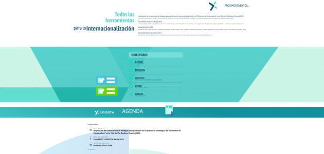 Extremadura pone en marcha una nueva web para impulsar la internacionalización de las empresas