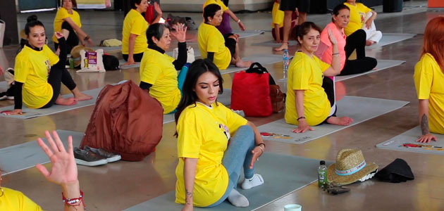 Olive Oil Yoga Day: el yoga y el aceite de oliva se unen en un evento multitudinario en México